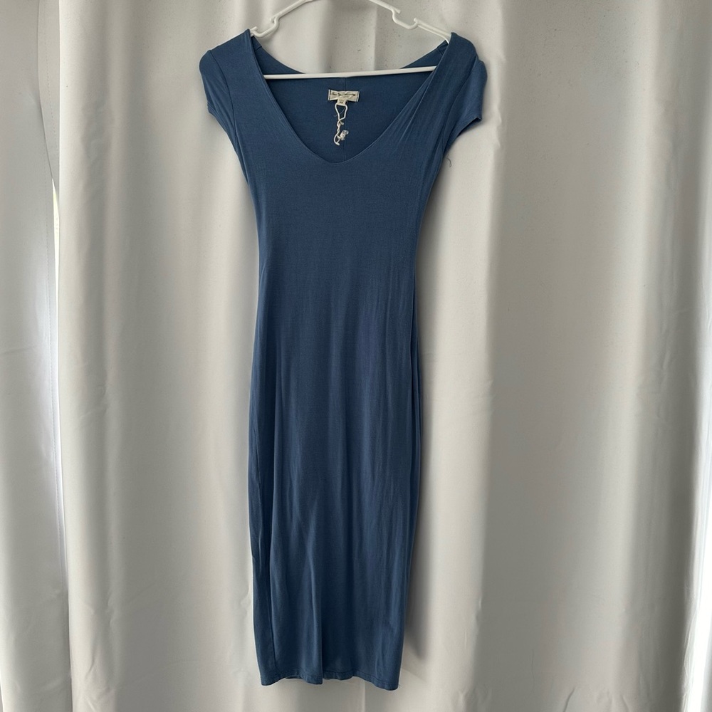 Blue dress